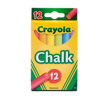 Crayola Anti-Dust Coloured Chalk mulveys.ie nationwide shipping