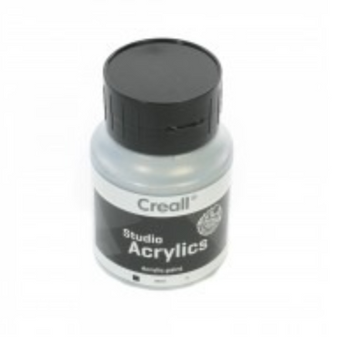 Creall Studio Acrylic Paint – 500ml – Metallic Silver mulveys.ie nationwide shipping