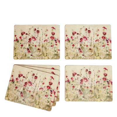 Creative Tops Wild Field Poppies Set Of 6 Premium Table Mats