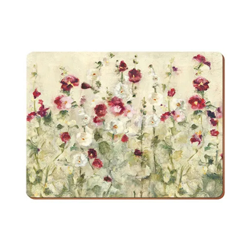 Creative Tops Wild Field Poppies Set Of 6 Premium Table Mats