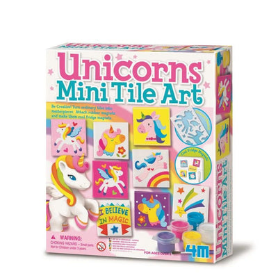 Creative Craft - Mini Tile Art - Unicorns mulveys.ie nationwide shipping