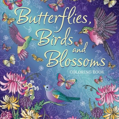 Creative Pages: Butterflies Birds & Blossoms Coloring Book mulveys.ie nationwide shipping