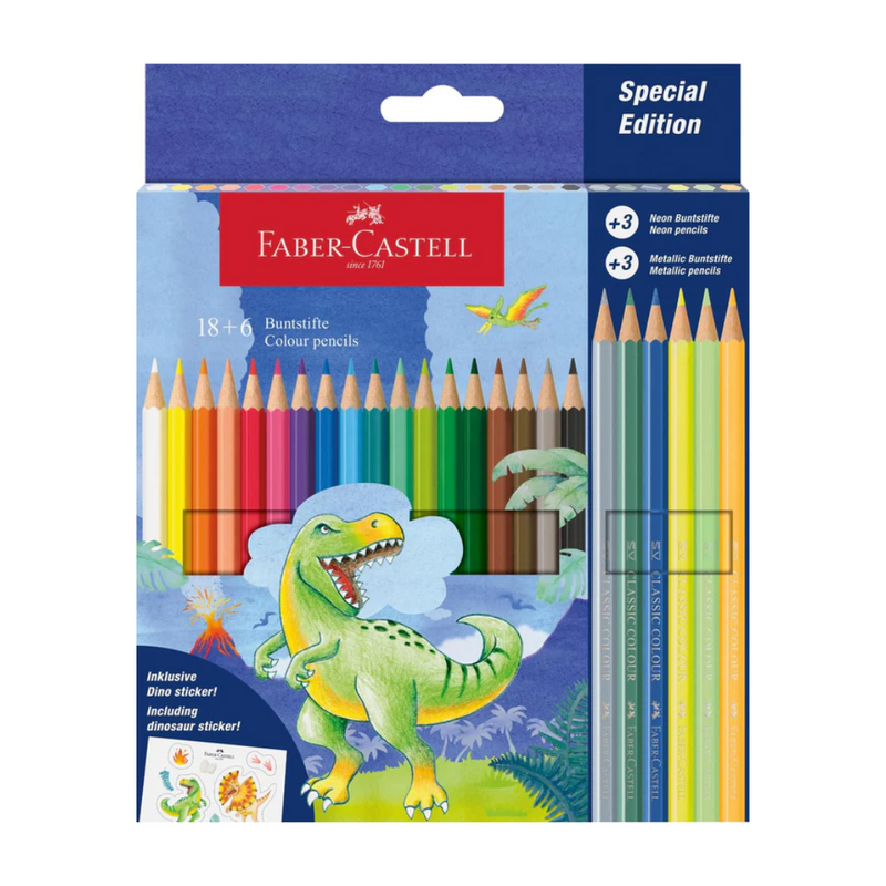 DINOSAUR PENCILS 24PC. Mulveys.ie