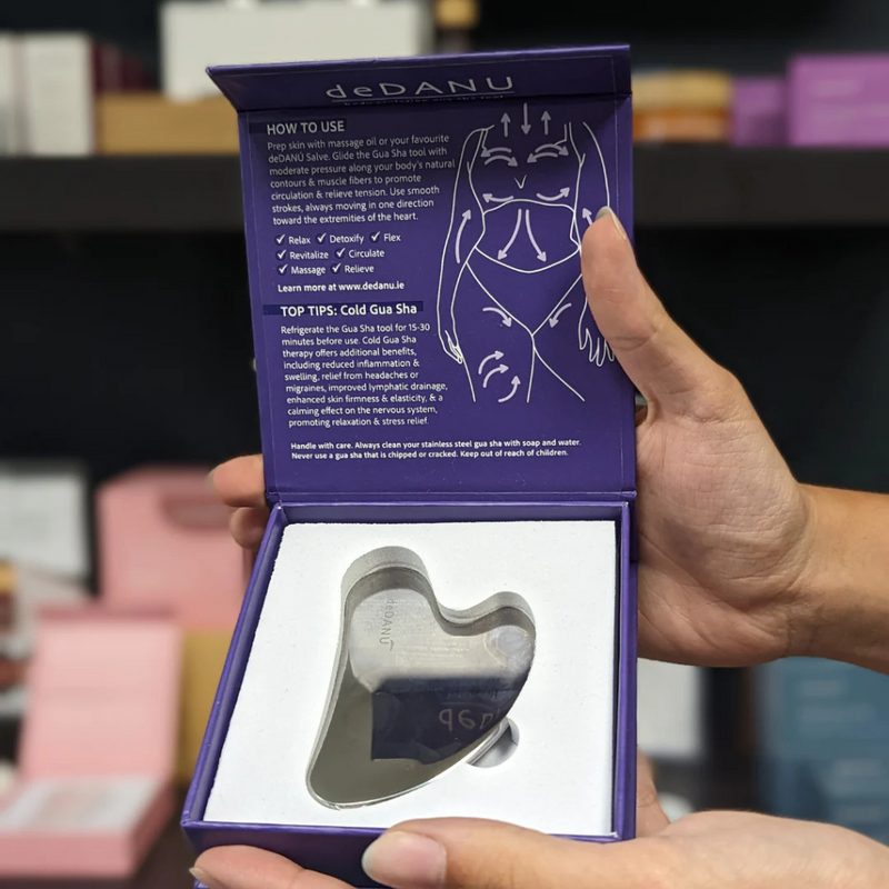 De Danu Stainless Steel Gua Sha mulveuys.ie nantionwide shipping
