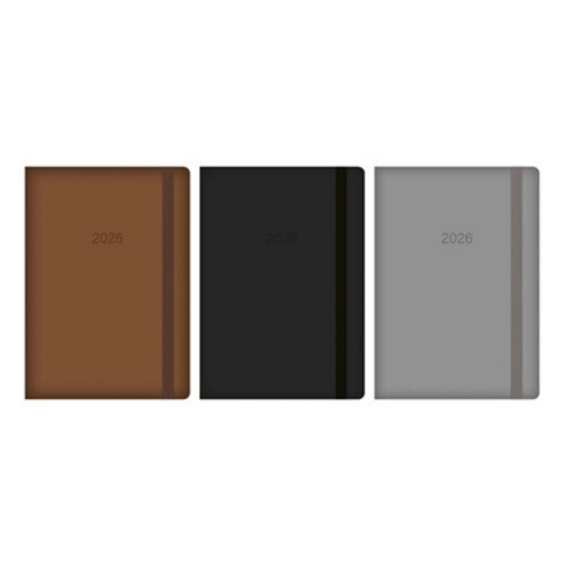 Diary A4 DAP PU Embossed 2026