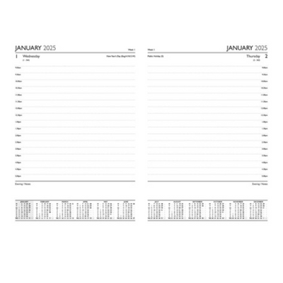 Diary A5 DAP Commercial APPT 7 Days