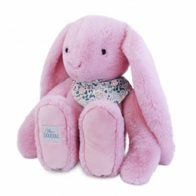 Doudou  XXL Pink Rabbit Plush - Fleurette Rabbit 50 cm