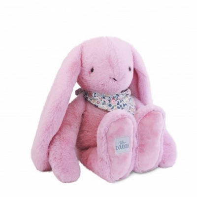 DoudouXXLPinkRabbitPlush-FleuretteRabbit50cm_5 mulveys.ie nationwide shipping