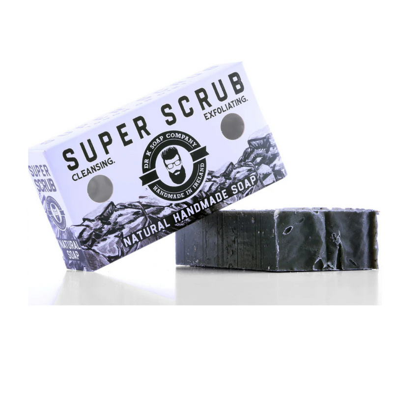 Dr K Super Scrub Soap, PALM-FREE, 110 mulveys.ie nationwide shipping