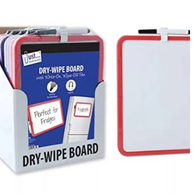 Dry Wipe Easy White Board A4 With Wipe Off Pen mulveys.ie nationwide shipping