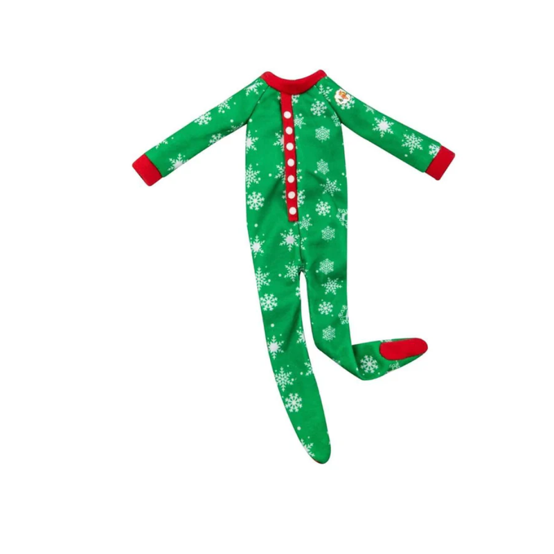 The Elf on the Shelf in pjs