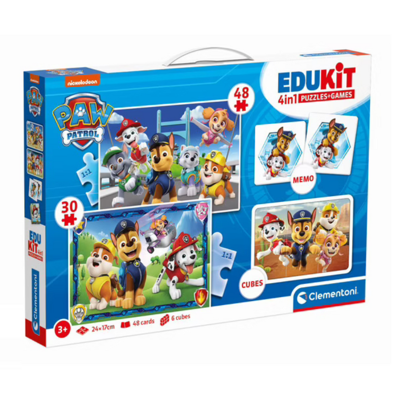 Edukit 4 games in 1 - Paw Patrol  mulveys.ie nationwide  shipping