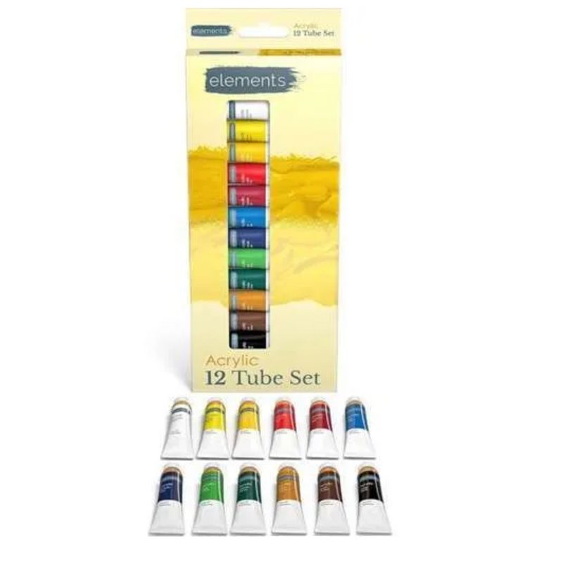 Elements Acrylic 12ml 12pk