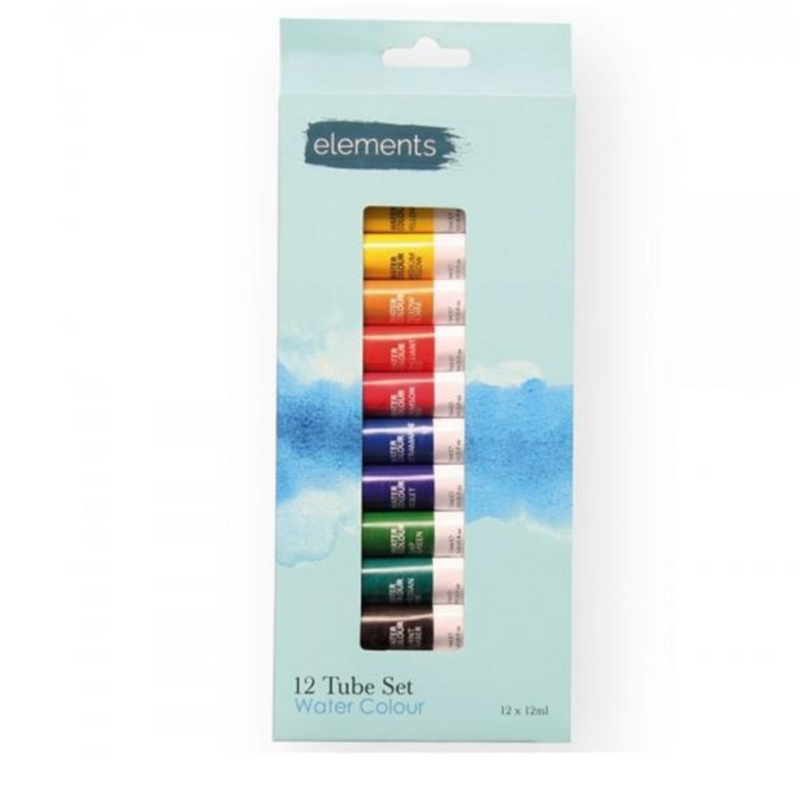 ElementsWatercolour Set | 12 X 12Ml Tubes