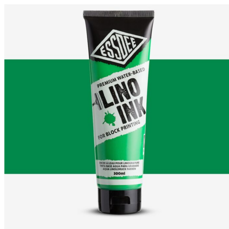 Essdee : Premium Block Printing Ink : 300ml : Brilliant Green (Emerald)