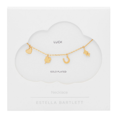 Estella Bartlett Love  & Luck Charm Necklace