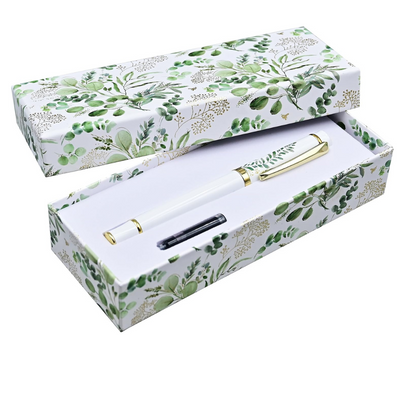 Eucalyptus Fountain Pen (includes universal cartridge and piston converter) mulveys.ie nationwide shipping