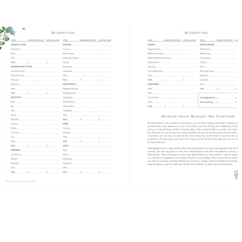 Ultimate Wedding Planner & Organizer