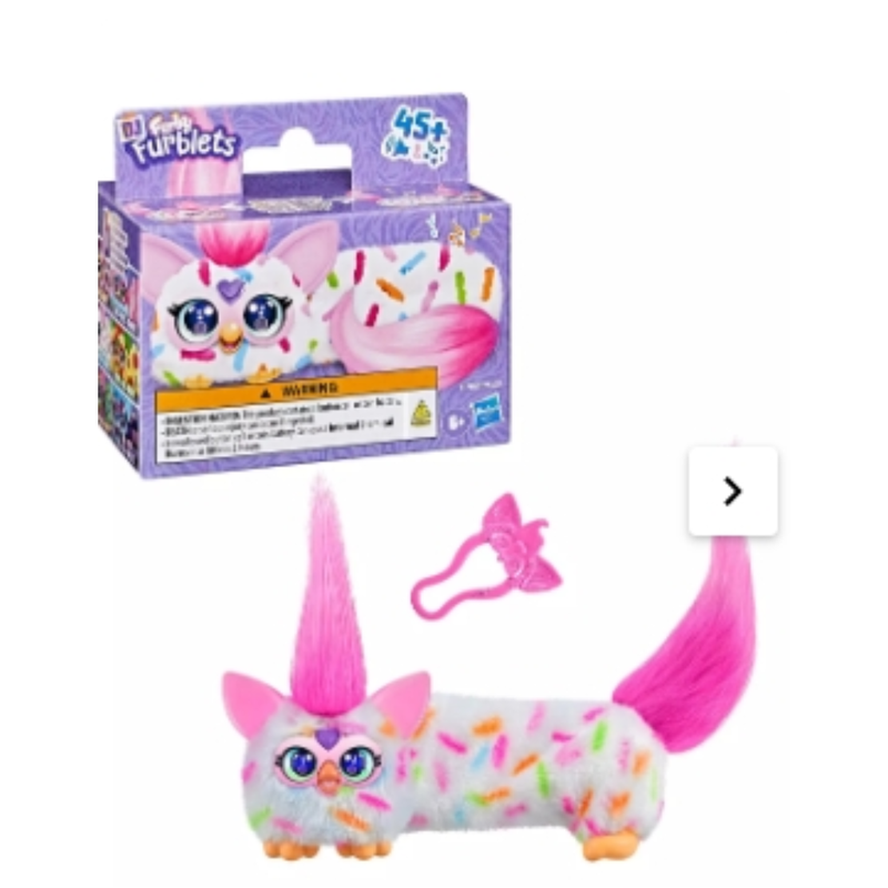 Furbblets toy with pink hair and sprinkles Mulveys.ie