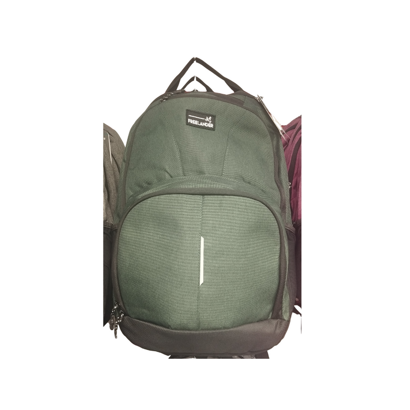 green schoolbag. Mulveys.ie