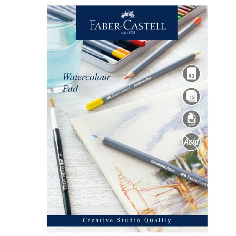 Faber A3 Watercolour Pad mulveys.ie nationwide shipping