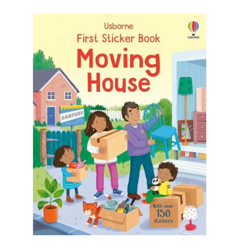 First Sticker Book Moving House