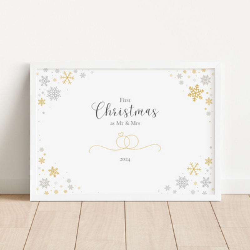 "First Christmas as " print by Creations by Aisling
