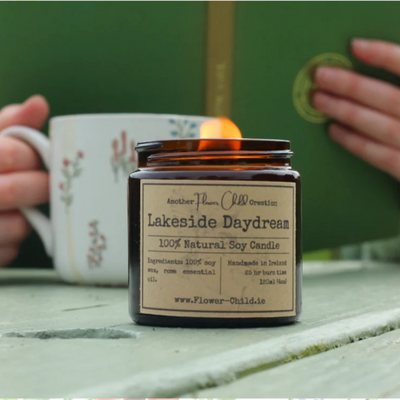 Flower Child Lakeside Dream Candle 120ml. MULVEYS.IE