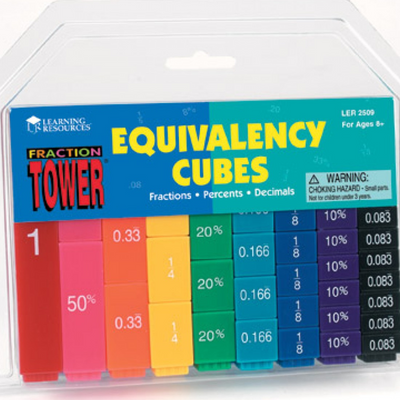 Fraction Tower® Equivalency Cubes mulveys.ie nationwide shipping