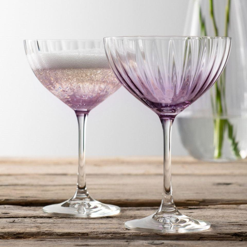 ERNE COCKTAIL SAUCER AMETHYST. MULVEYS.IE