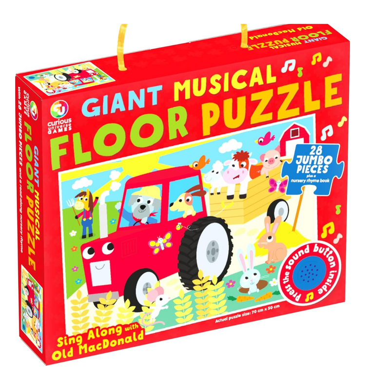 Giant Musical Floor Puzzle: Sing Along with Old Ma