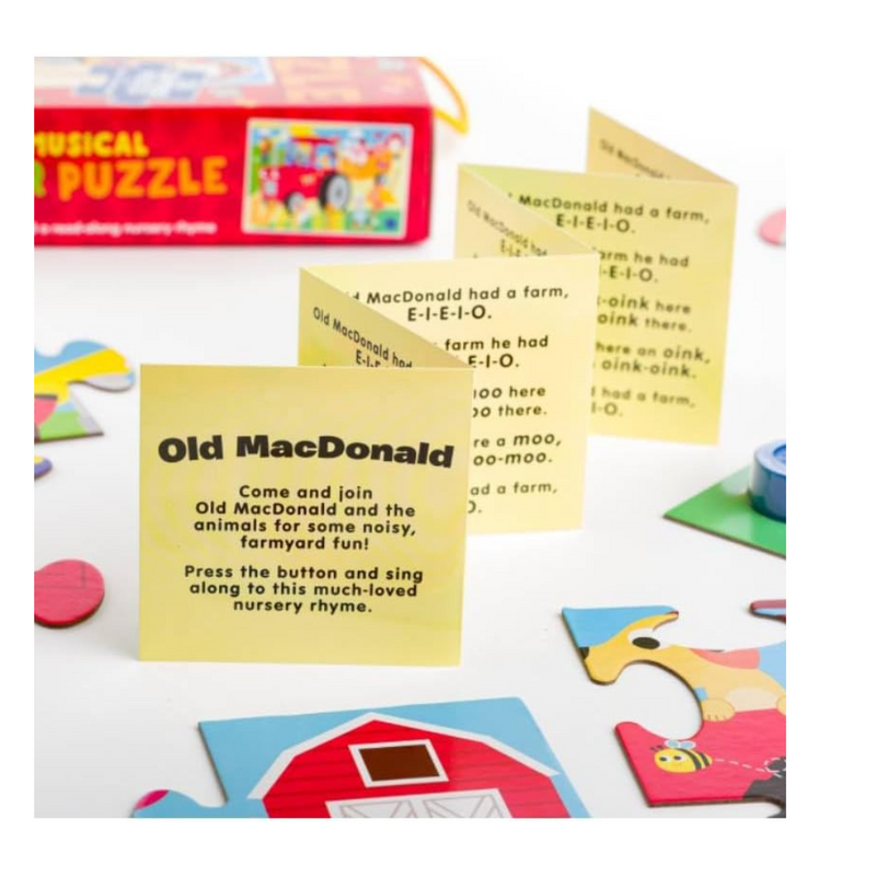 Giant Musical Floor Puzzle: Sing Along with Old Ma