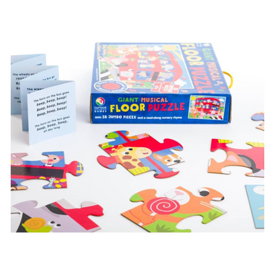 Giant Musical Floor Puzzle: Sing Along with Wheels