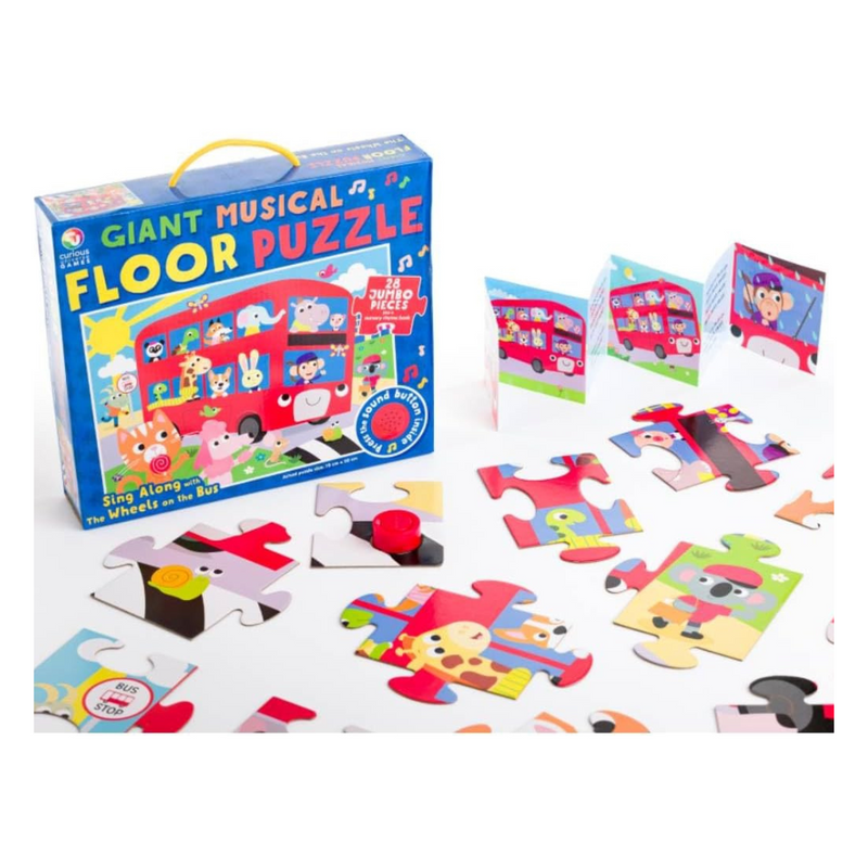 Giant Musical Floor Puzzle: Sing Along with Wheels