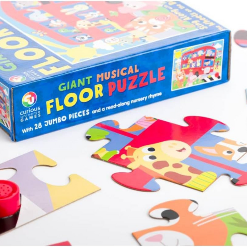 Giant Musical Floor Puzzle: Sing Along with Wheels