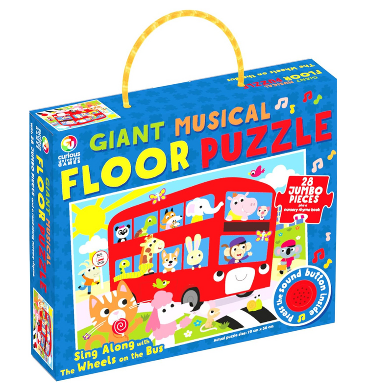 Giant Musical Floor Puzzle: Sing Along with Wheels