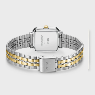Gift Box Gracieuse Petite Watch Steel & Double Snake Bracelet, Two-Tone
