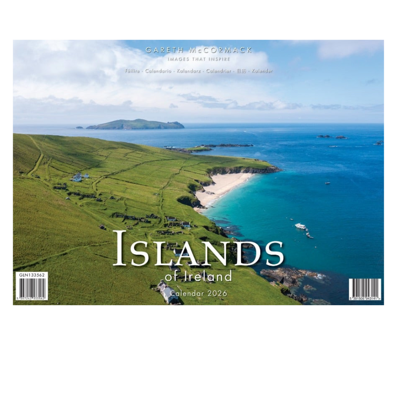 Glen Gallery A4 Calendar 2026 Islands of Ireland
