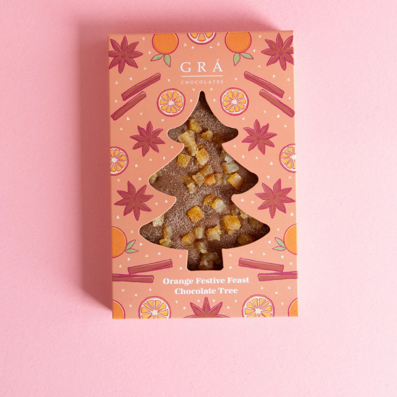 Gra Chocolates Orange Festive Feast Chocolate Tree