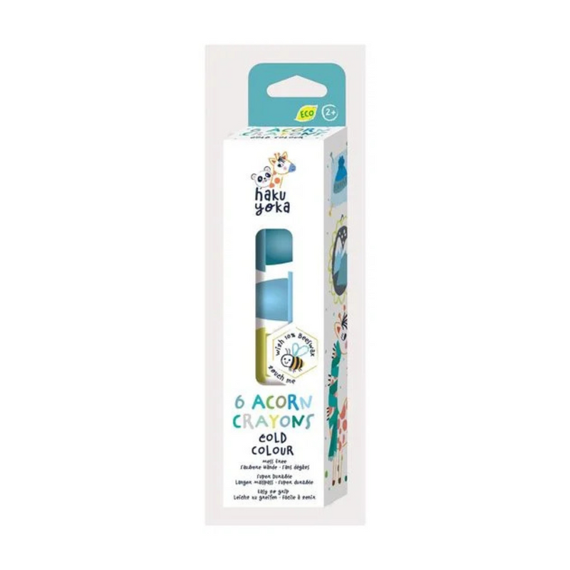 Haku Yoka 6 Acorn Crayons - Cold MULVEYS.IE nationwide shipping
