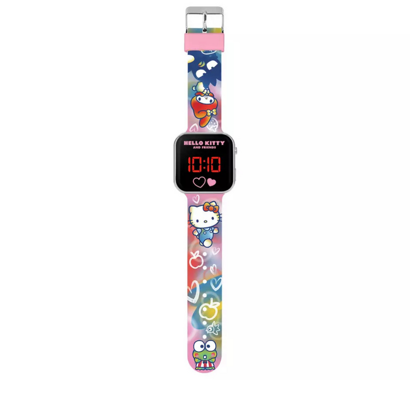 Hello Kitty Silicone Strap Digital LED Watch - Pink. Mulveys.ie