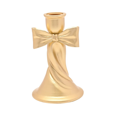 HestiaGoldRibbonTallTaperCandleHolder mulveys.ie nationwide shipping