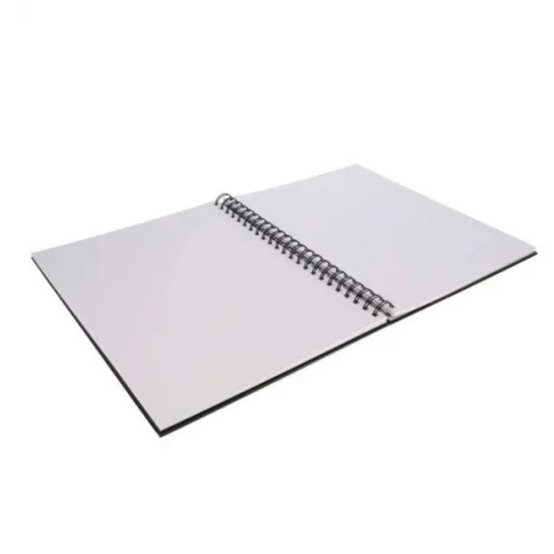 Icon A4 135gsm Wiro Hardcover Sketch Pad 50PG