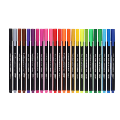 Icon Brush Stroke Artistic Pens - Set of 24