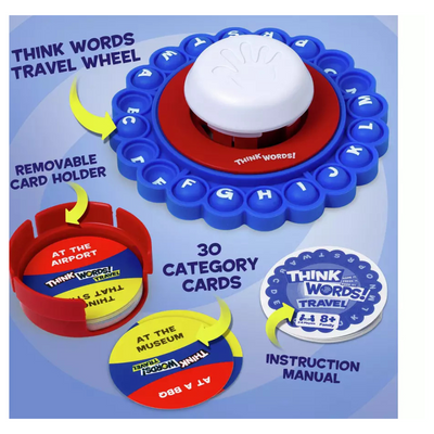 Ideal Think Words Mini Letter Pressing Travel Game