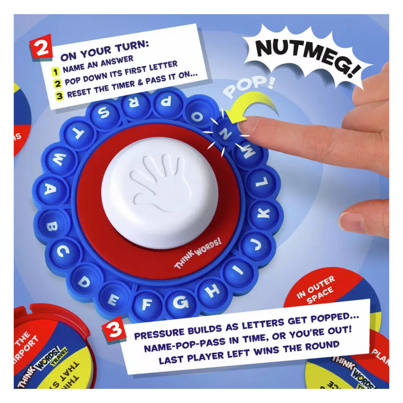 Ideal Think Words Mini Letter Pressing Travel Game