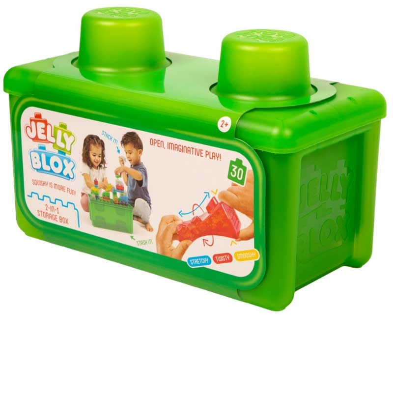 Jelly Blox  2in1 Stash Stack Storage Case