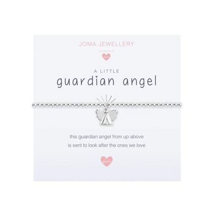 CHILDREN'S A LITTLE 'GUARDIAN ANGEL' BRACELET | SILVER PLATED mulveys.ie nationwide shipping