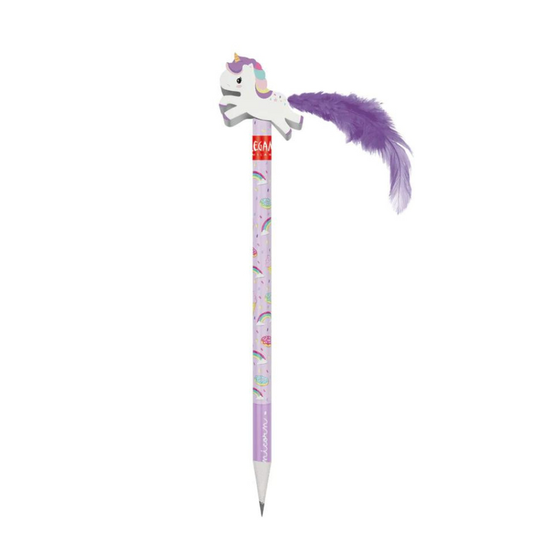 Legami Unicorn Pencil with Eraser
