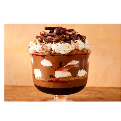 Jamie Oliver Big Love Showstopper Glass Serving Bowl and Trifle Dish 22cm Clear